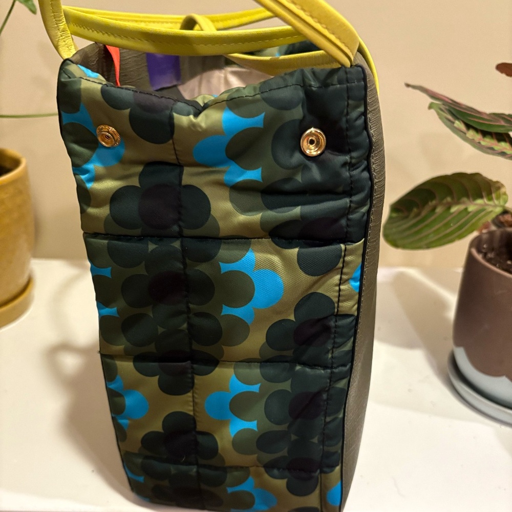 Orla Kiely Columbo Tote - Cosmos Green - Picture 4 of 7